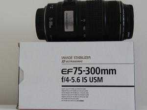 Canon EF zoom camera lens 100-300mm