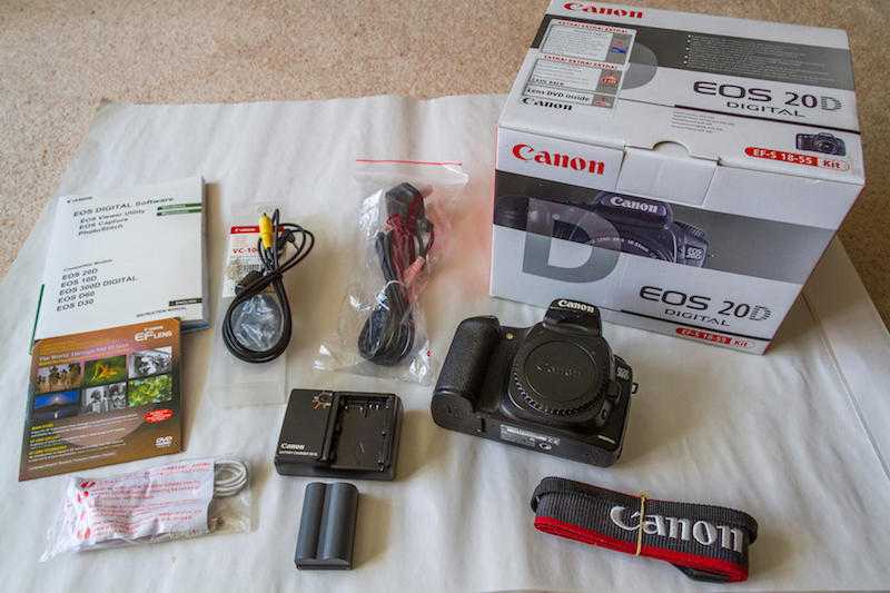 Canon EOS 20D Digital SLR Camera