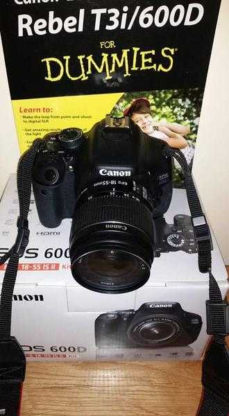 Canon EOS 600D (BOXED) Camera plus extras