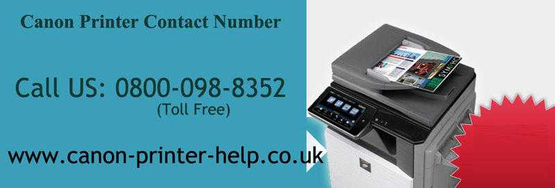 Canon Printer Help Number UK