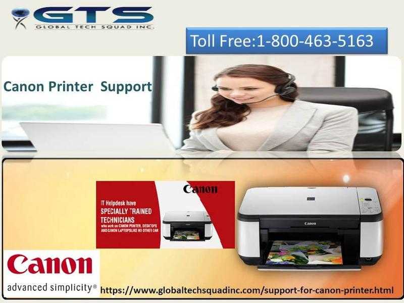Canon printer Support in USA Dial 1-800-463-5163