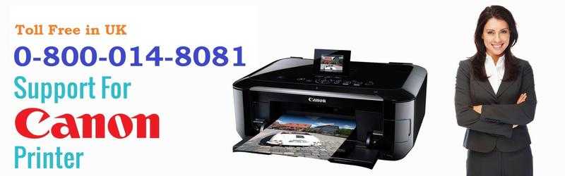 Canon Printer Tech Support Number 0-800-014-8081 (toll free) in UK