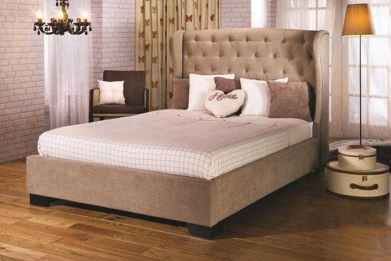 CAPELLA 5039 KINGSIZE BED IN FABRIC  FREE UK DELIVERY - SAVE 101