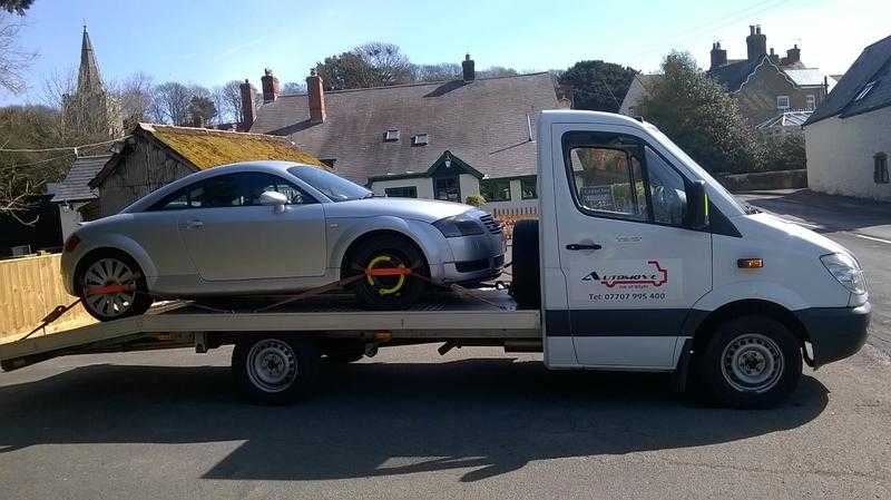 Car boat motorbike small van recovery Isle of Wight