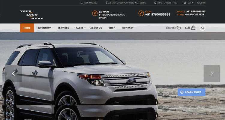 Car dealership script-php car Dealer Website-i-Netsolution