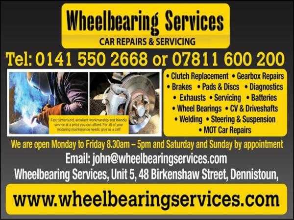car repairs and servicing. glasgow