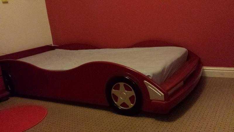 Car single bed with bedside