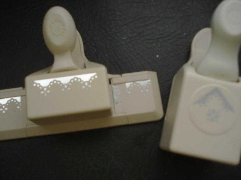 Card punches ( Martha Stewart)