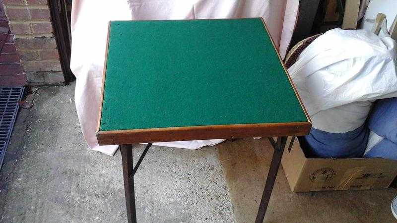 card table