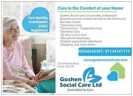 Care in the comfort of your own home