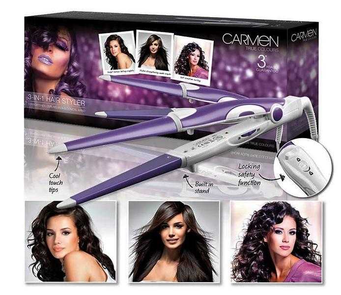 Carmen 3 In 1 Hair Styler