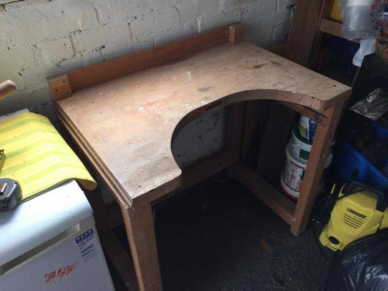 Carpenter work bench timber