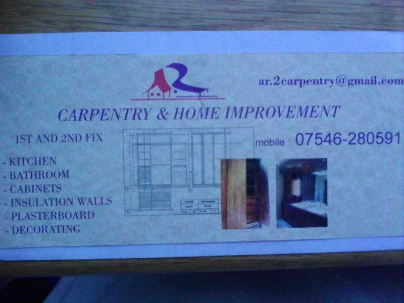 Carpentry Home Improvements. Free Estimates