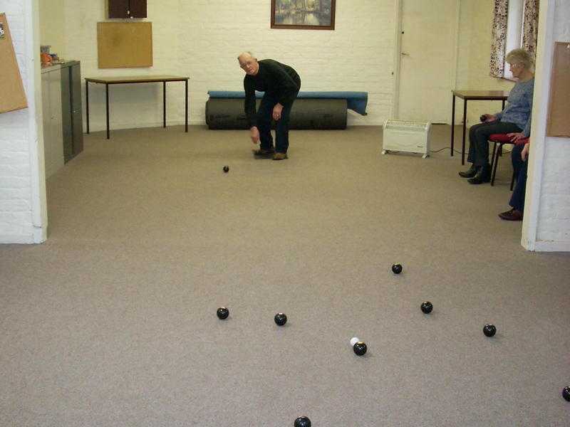 Carpet Bowls at Alice Croft House Over 50039s Club, Cornfield Lane, Eastbourne.