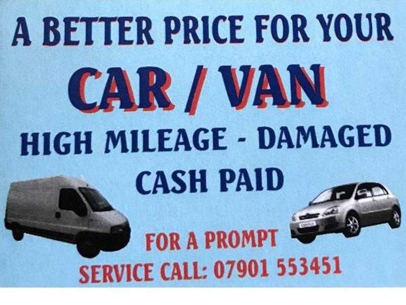 CARS WANTED - Best Prices