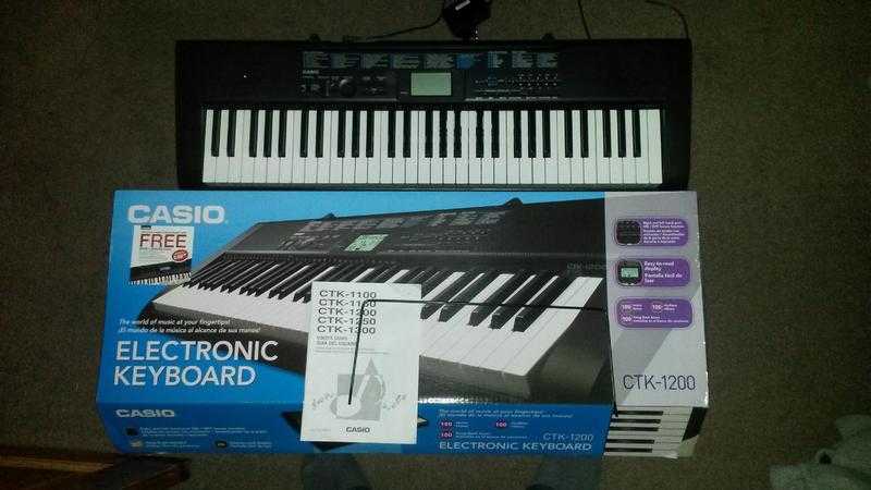 Casio CTK 1200 ELECTRONIC KEYBOARD