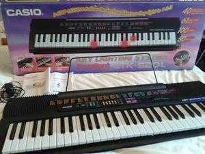 CASIO full sized keyboard. Weighted keys. As new. Headphones, pedal, stand. Hardly used. 225.