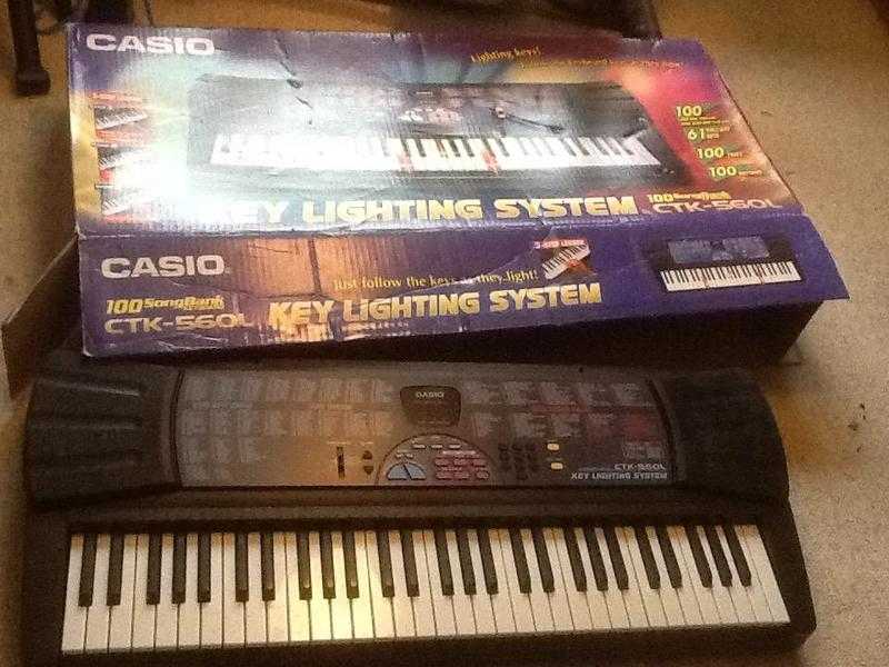 Casio Key Lighting System  keyboard