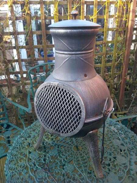 Cast Iron amp Steel Mix Chimenea