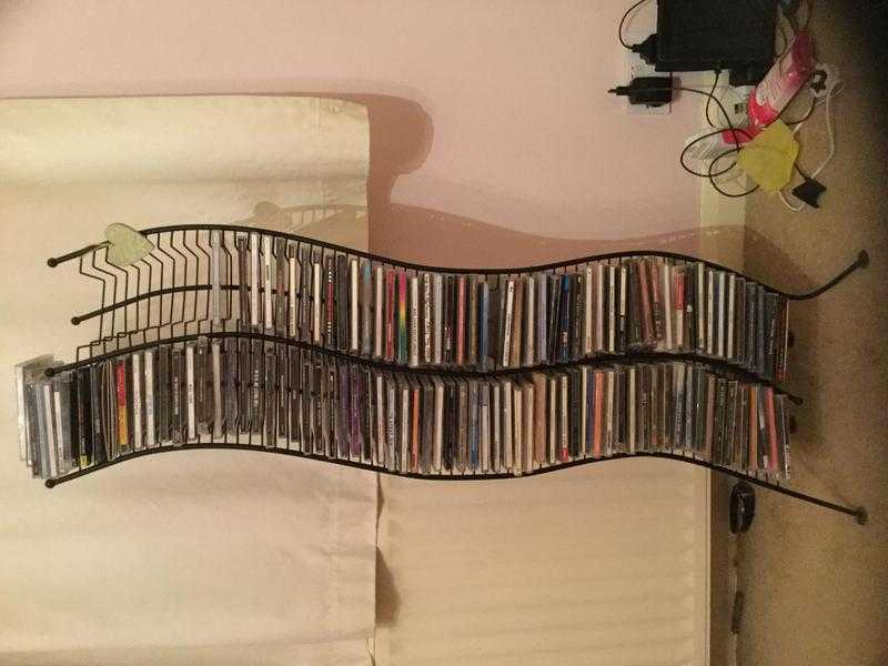 Cast iron cd rack