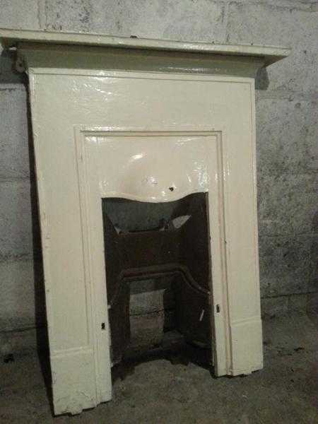 CAST IRON FIREPLACE