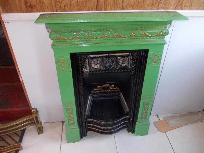 cast iron fireplace and fittings