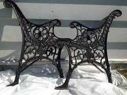 CAST IRON GARDEN BENCH ENDS