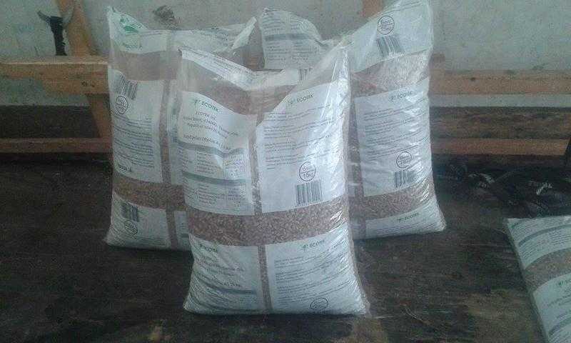 cat litter pellets,  set of three 15kg bags delivered in EB