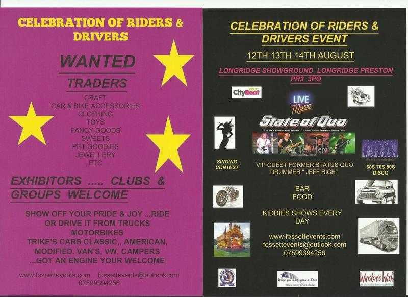 Celebration of Riders amp Drivers