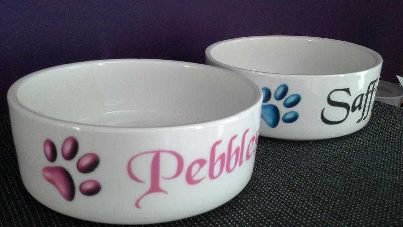 Ceramic CatSmall Dog Feeding Bowl