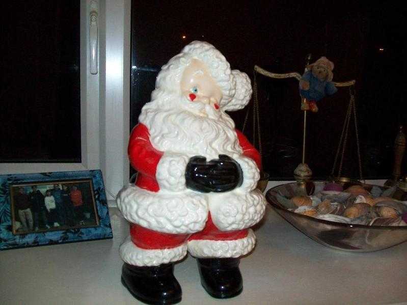 Ceramic Santa