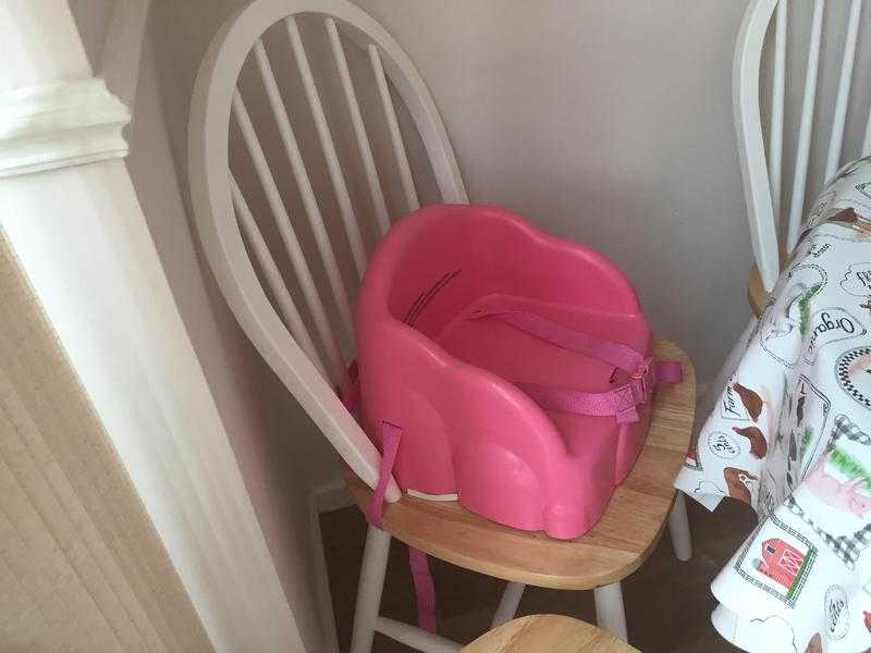 Chair booster seat pink