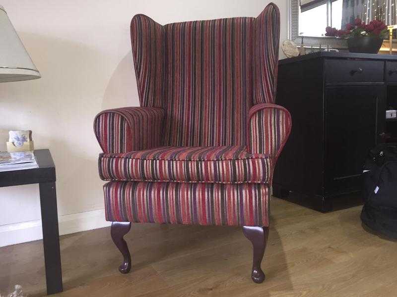 Chair (Nearly New) sofa Luxury Chenille Fabric (07889857098)