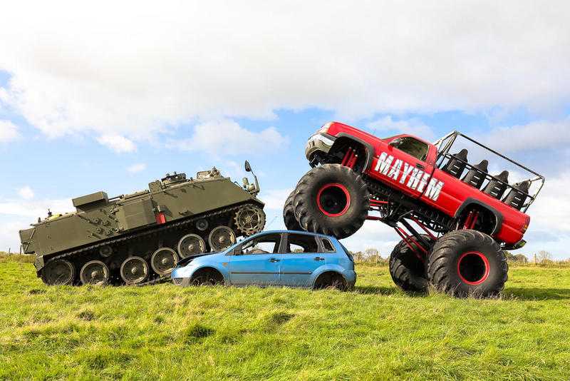 Chaos Leisure Drive A Monster Truck  Drive A Tank  Quad Biking  Laser Tag