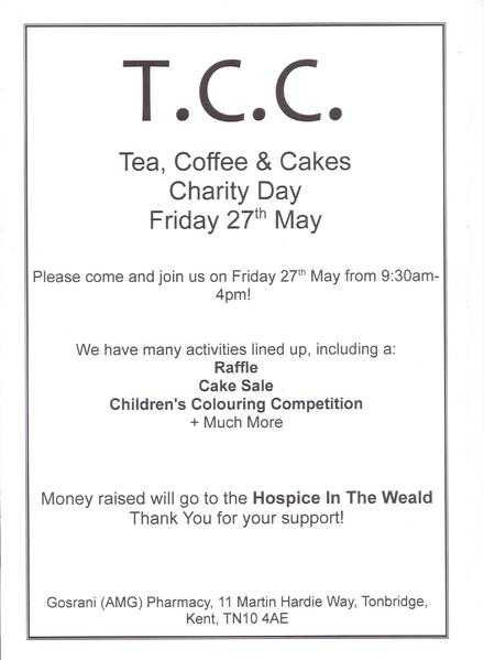 Charity bake sale