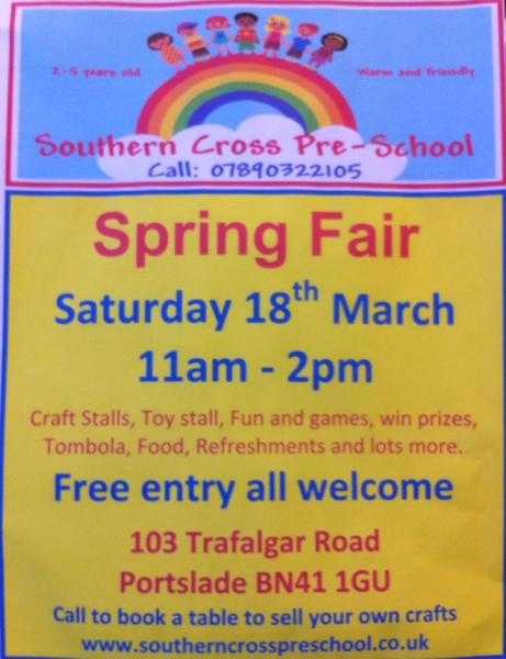 Charity Spring Fair