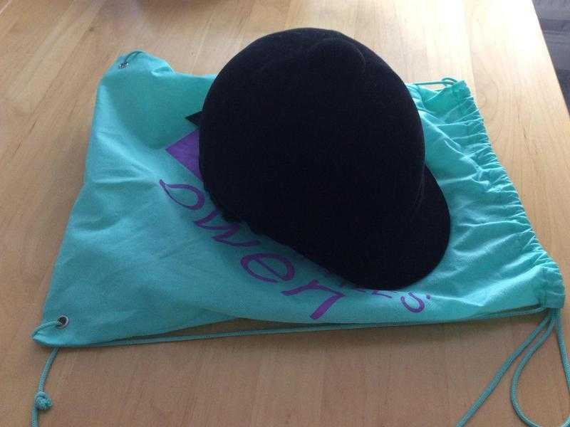 Charles Owen Black Velvet Riding Hat