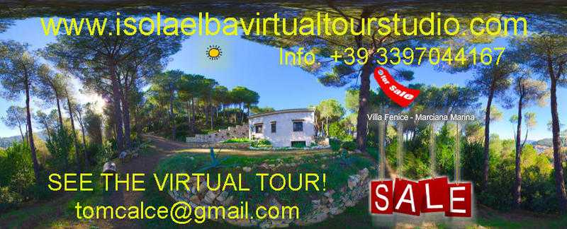 Charming Villa, Elba Island, Tuscany, ITALY - SEE THE VIRTUAL TOUR