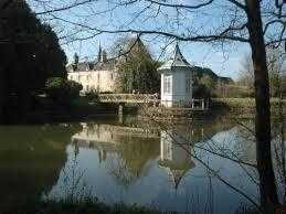 Chateau Manche Basse Normandy France with Carp Lake and grounds all set in  5 acres