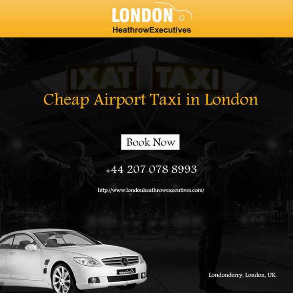 Cheap Airport Taxi in London