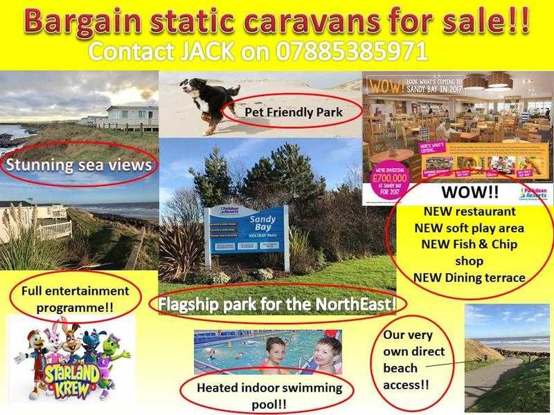 CHEAP CHEAP CHEAP STATIC CARAVANS FOR SALE ON FLAGSHIP PARK 12MONTH OWNER SEASON