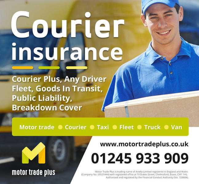 CHEAP INSURANCE COURIER - MOTOR TRADE - VAN - FLEET -  TAXI - TRUCK