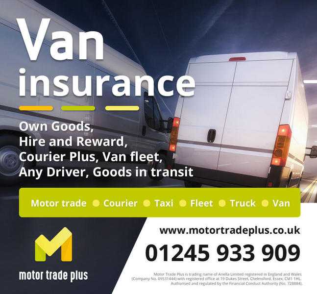 CHEAP INSURANCE VAN - FLEET - COURIER - TAXI - MOTOR TRADE - TRUCK