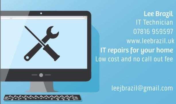 Cheap Local IT repairs in East Sussex