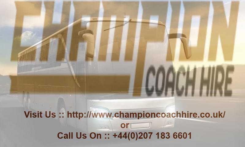 Cheap Minibus Hire With Driver  Party Minibus Hire London - Champion Coach Hire