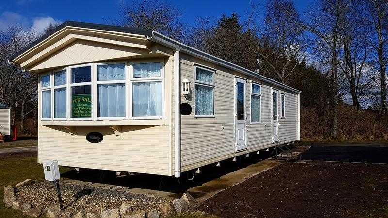 Cheap Static Caravan Double glazed amp gas central heating in South West Scotland nr Lockerbie