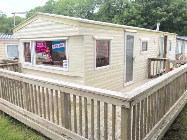 Cheap Static Caravan for sale St Minver Nr Rock, Padstow, Newquay, Cornwall NO SITE FEES UNTIL 2018