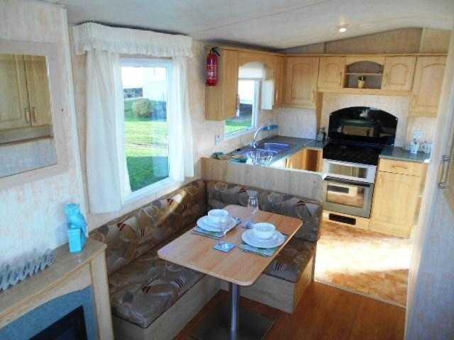 Cheap Static sited caravan for sale at Manor Park Hunstanton 8 berth near Heacham Wells Cromer and Great Yarmouth