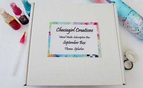 Checiegirl039s Mixed Media Kits - Autumn 2017 Box