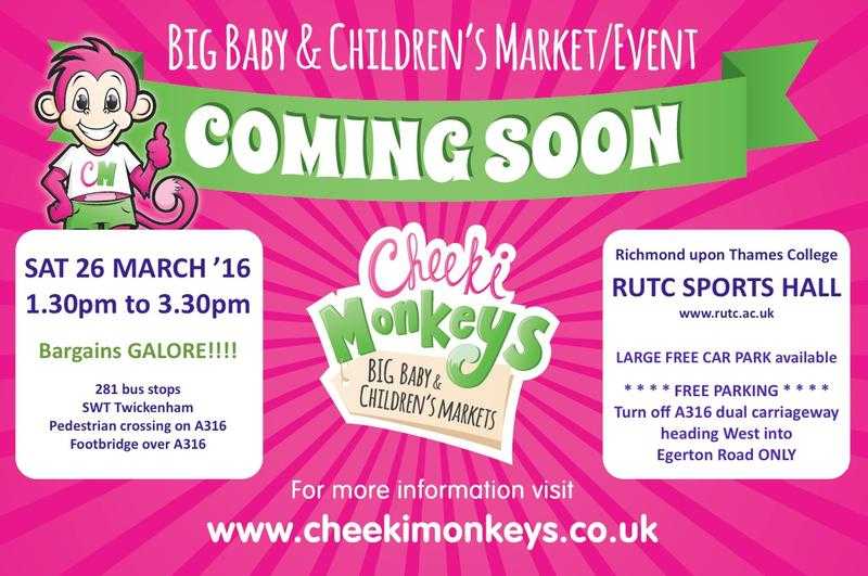 Cheeki Monkeys BIG Baby amp Childrens Markets